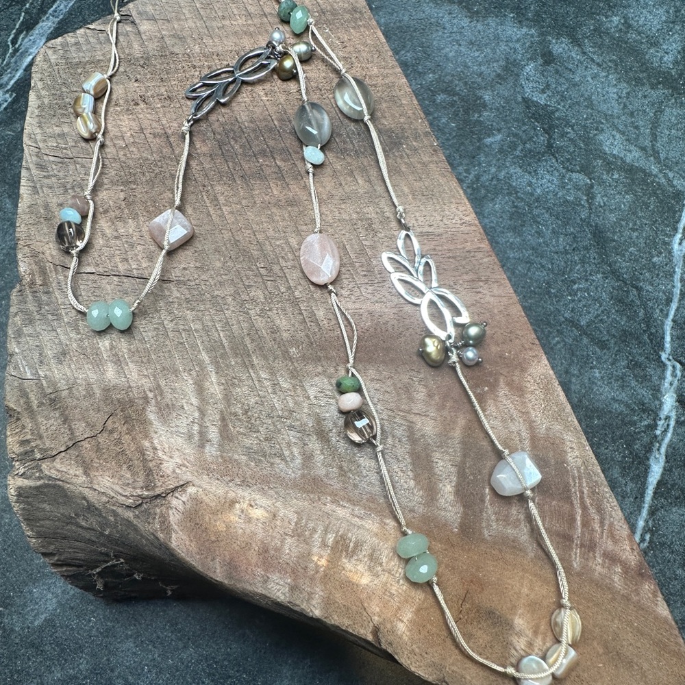 Silpada Designs .925 Sterling Silver Beaded Necklace